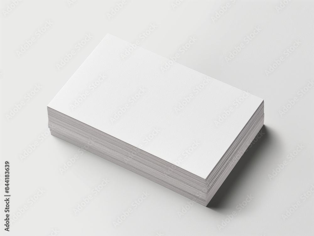 Example of a Transparent Business Card Display on a Clean White Background for Networking Example of a Transparent Business Card Display on a Clean White Background for Networking