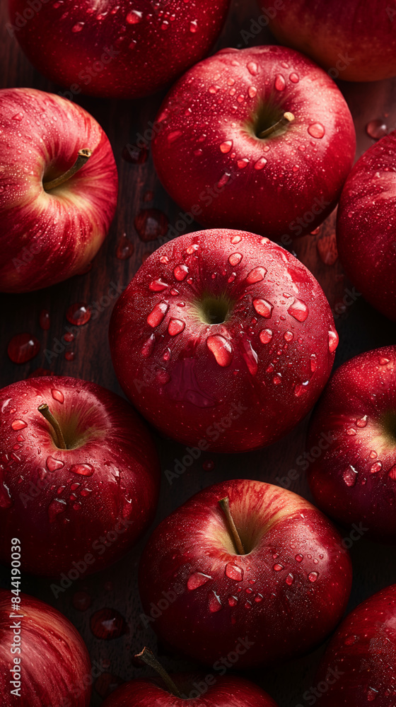 red apples close up background red apples close up background