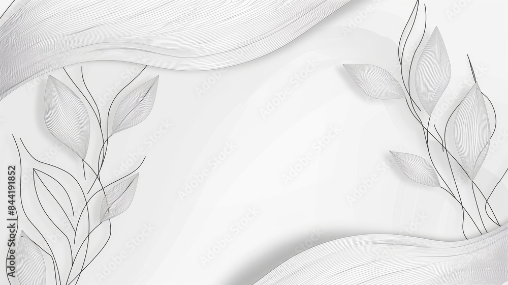 Minimalist line art creating a clean modern background. Minimalist line art creating a clean modern background.