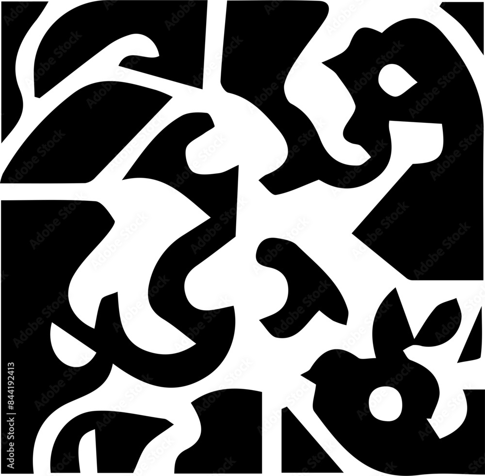 Ethnic Ornament Pattern Icon