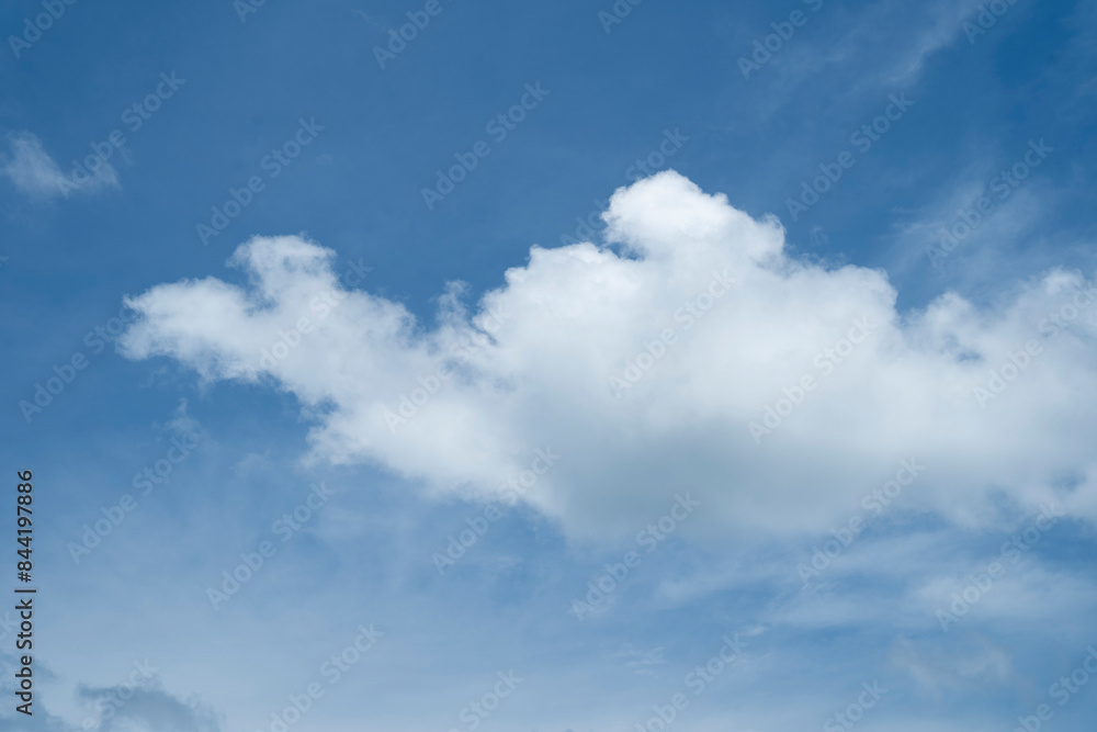 Cumulus clouds in the blue sky. Cumulus clouds in the blue sky.