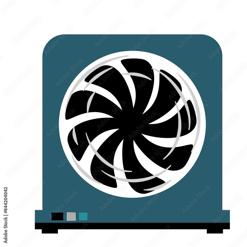 Fan Portable Hand drawn Vector Illustration Fan Portable Hand drawn Vector Illustration