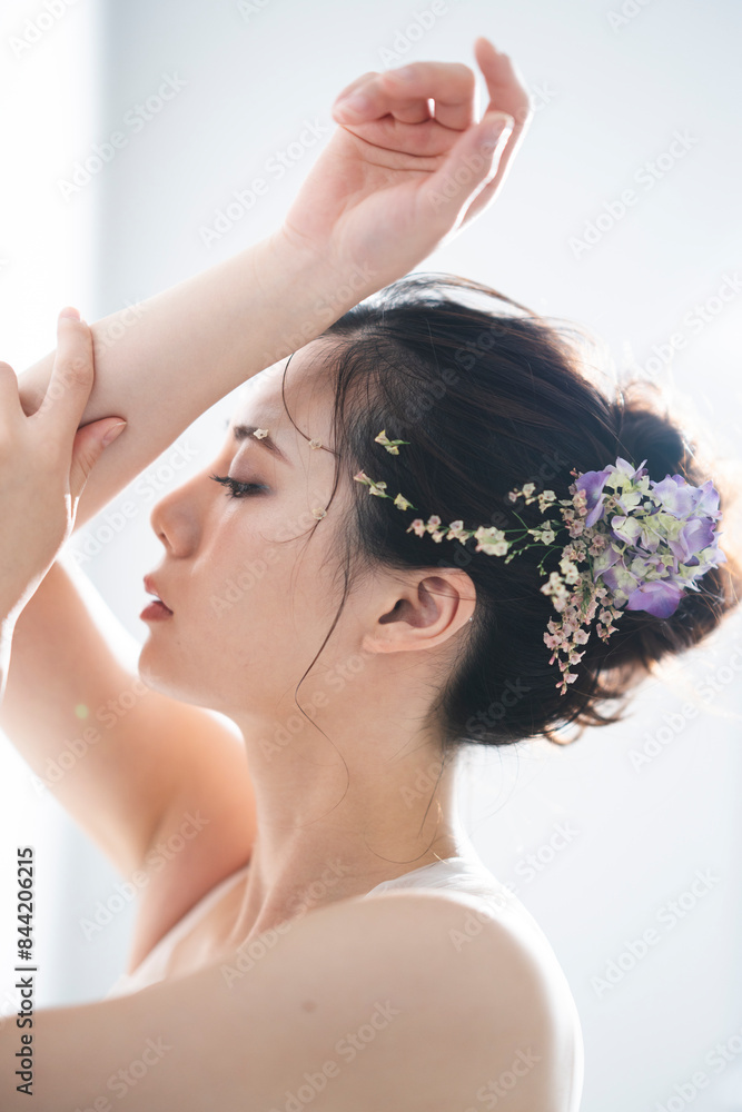 Naklejka premium 花嫁