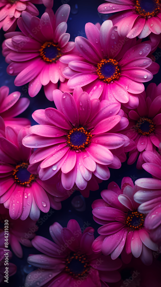 Obraz premium Colorful flower illustration