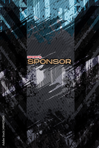Vector Background for Sport Jersey Sublimation Pattern Texture