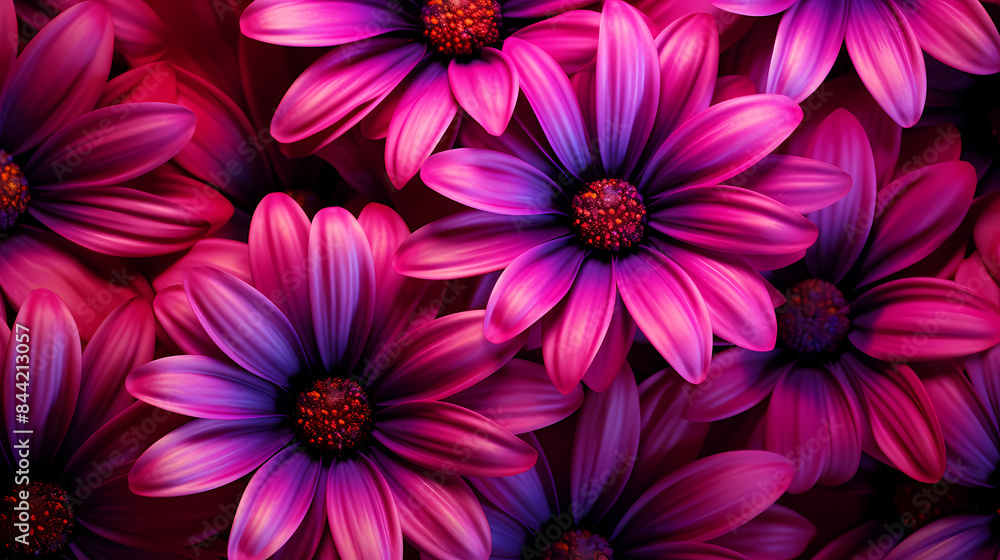 Colorful flower illustration Colorful flower illustration