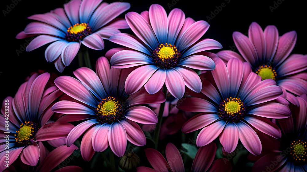 Colorful flower illustration Colorful flower illustration