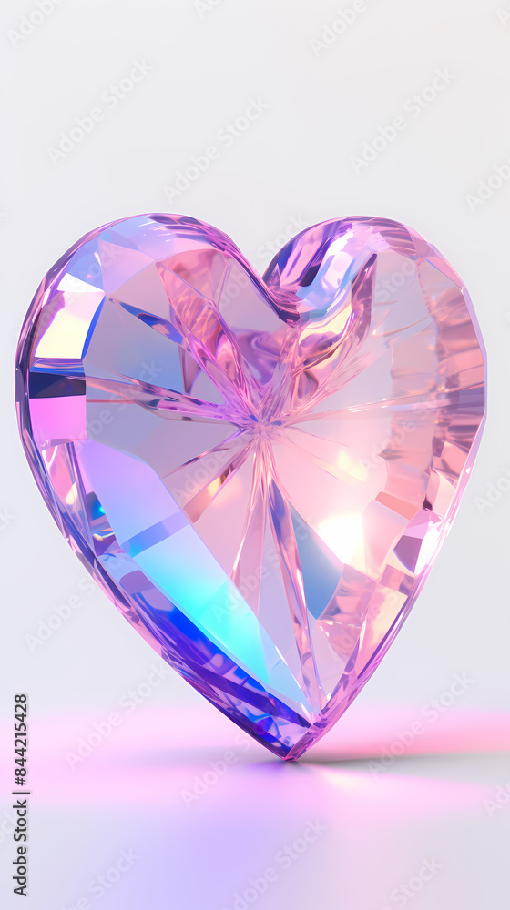 Heart Shaped Crystal Diamond Heart Shaped Crystal Diamond