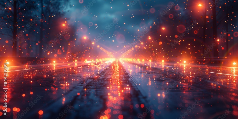 a project roadmap, light colors, digital art a project roadmap, light colors, digital art