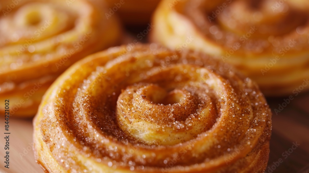 Envision a swirl of cinnamon-sugar coated churros baking in the air fryer Envision a swirl of cinnamon-sugar coated churros baking in the air fryer