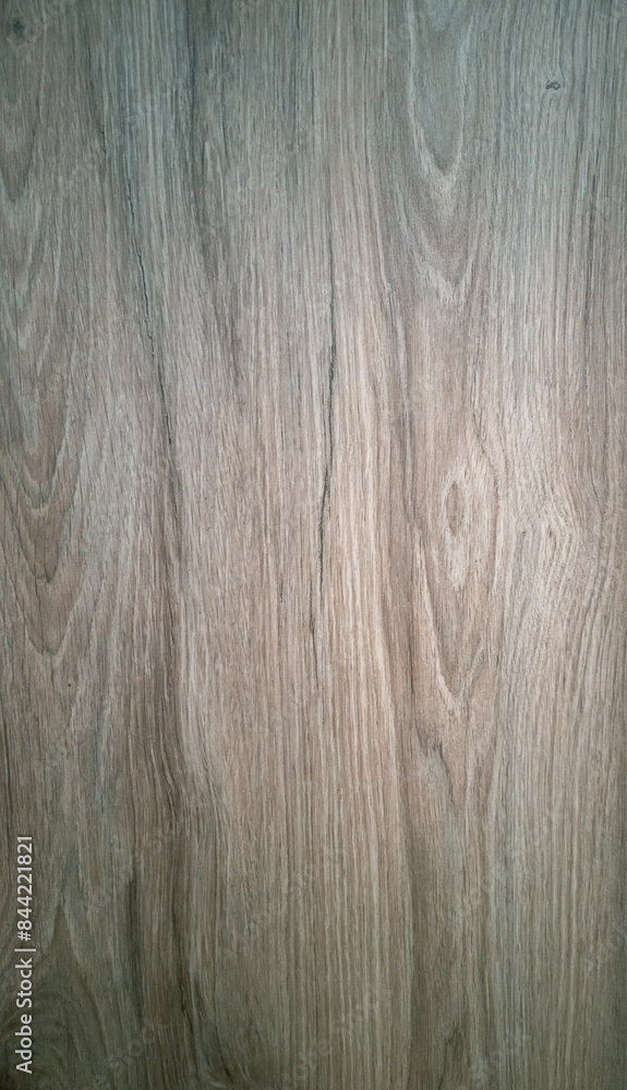 Naklejka premium Artificial wood surface, natural imitation pattern, vertical, brown, no people and no shadows, seamless