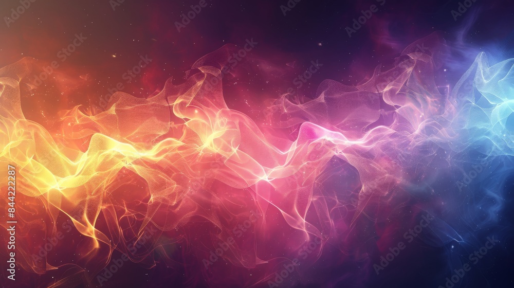 Waveform spectrum geometric shapes in varying sizes and colors dynamic and energetic background Waveform spectrum geometric shapes in varying sizes and colors dynamic and energetic background