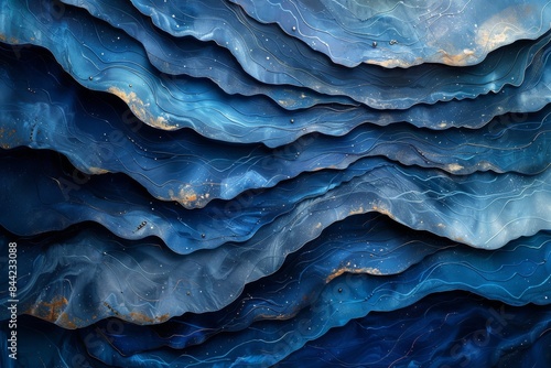 Wallpaper Mural background of waves Torontodigital.ca