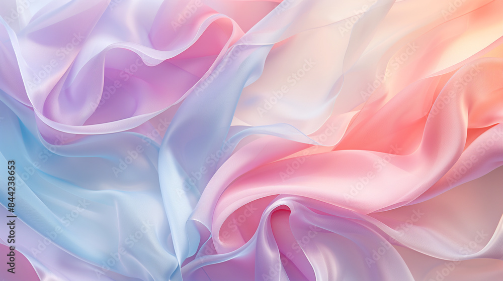 Obraz premium 柔らかい生地と色合いのカラフルテクスチャ