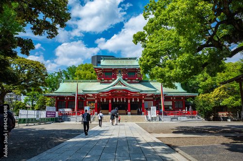 東京・門前仲町にある「富岡八幡宮」