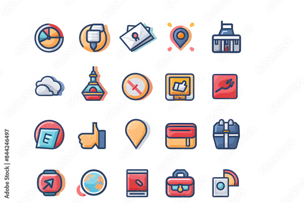 Versatile Icon Illustrator Template for High-Quality, Editable Vector Resources for Various Applications Versatile Icon Illustrator Template for High-Quality, Editable Vector Resources for Various Applications