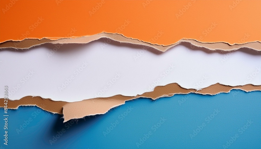 Fototapeta premium Papel rasgado