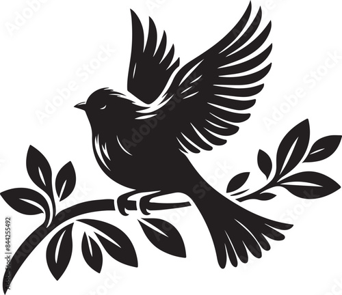 bird silhuette vector 2