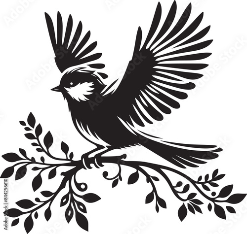 bird silhuette vector 2