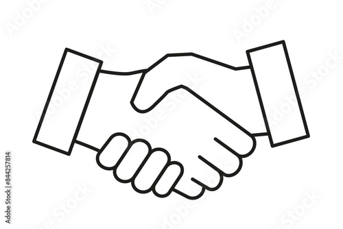 Handshake / fine line thickness