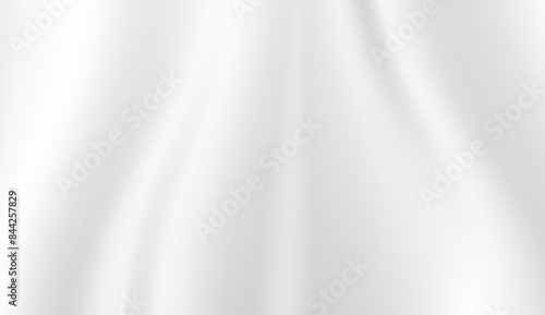 Abstract background, luxurious white fabric or fluid waves or folds of satin silk background. White silk fabric.