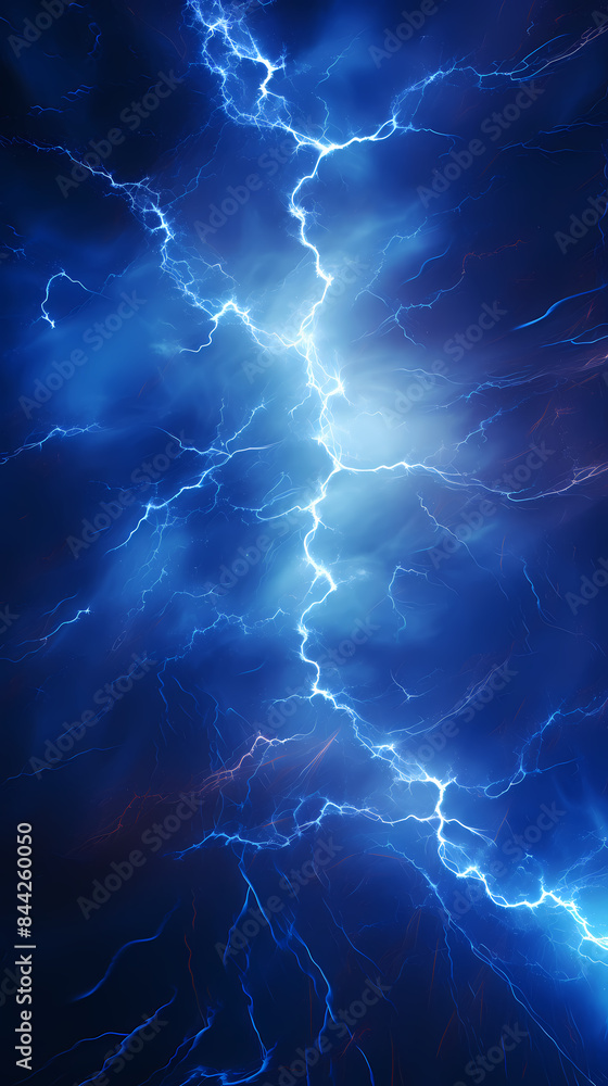 Blue Lightning Background Blue Lightning Background