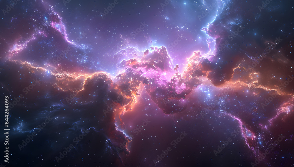 Fototapeta premium space background