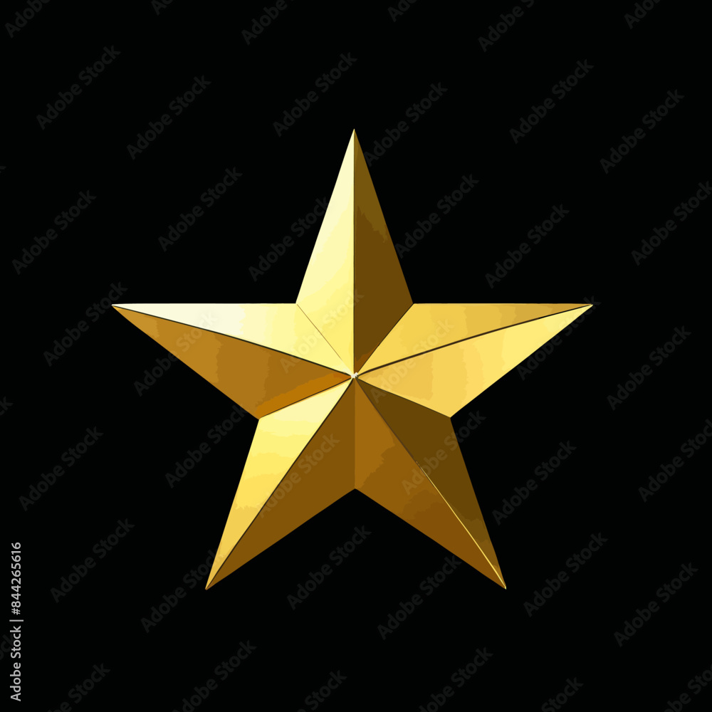 a gold star on a black background a gold star on a black background