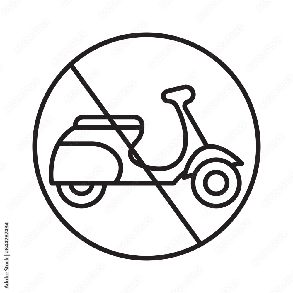 No All-Terrain Vehicle Access Sign for Environmental Safety and Protection No All-Terrain Vehicle Access Sign for Environmental Safety and Protection