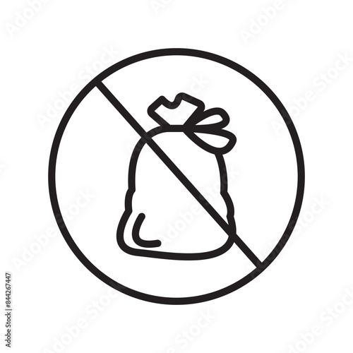 No Garbage Dumping Sign for Environmental Cleanliness and Waste Management