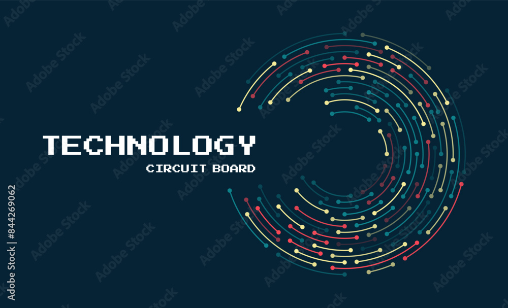 Abstract technology circuit board background Abstract technology circuit board background