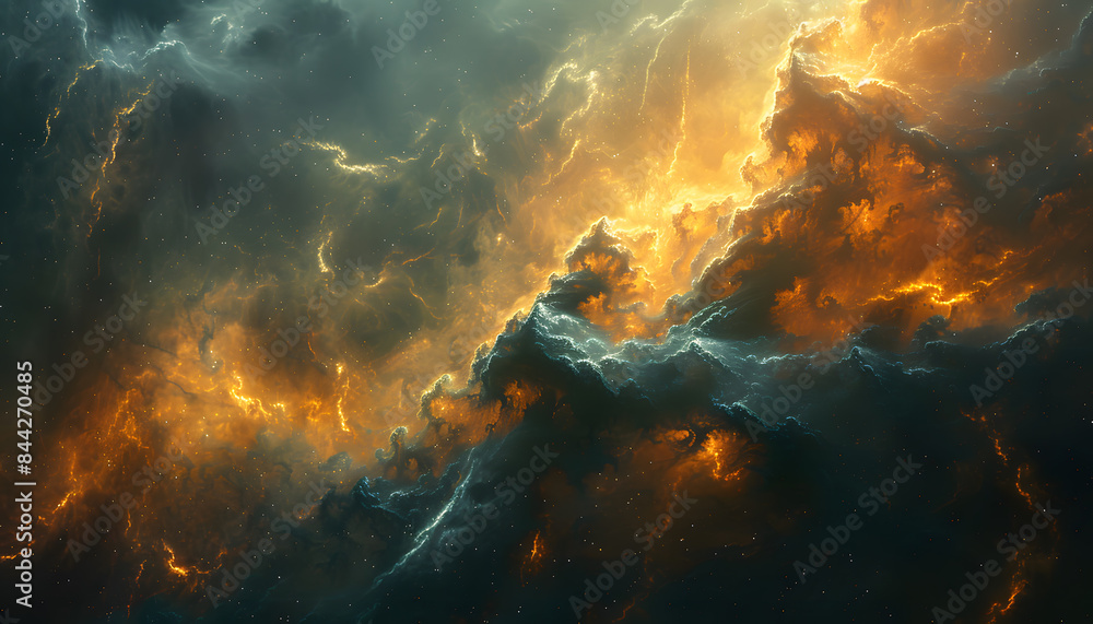 Obraz premium space background