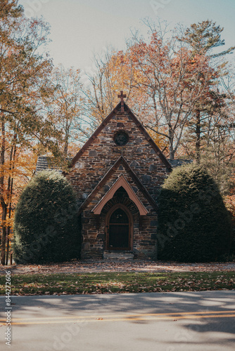 Church in Roaring Gap North Carolina © Cavan