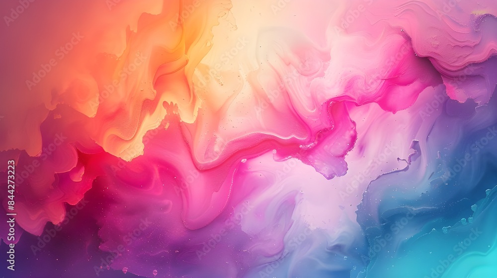 abstract watercolor background with drops