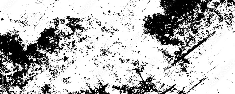 Fototapeta premium Old damage dirty grainy and scratches texture, Grunge texture background, vector