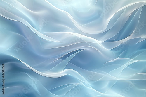 Wallpaper Mural Abstract blue and white waves background for travel and art concept design inspiration Torontodigital.ca