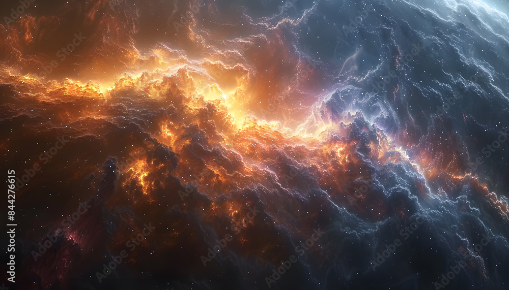 Fototapeta premium space background