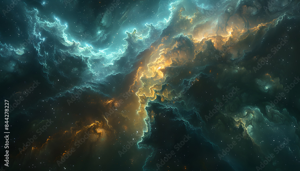 Obraz premium space background