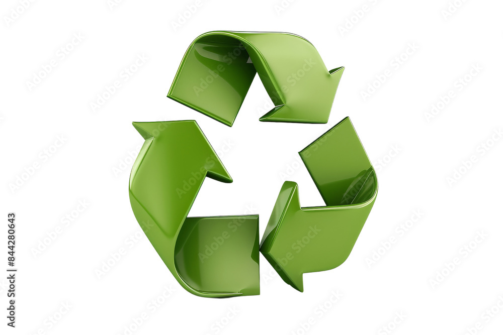 Obraz premium Green Recycle Symbol