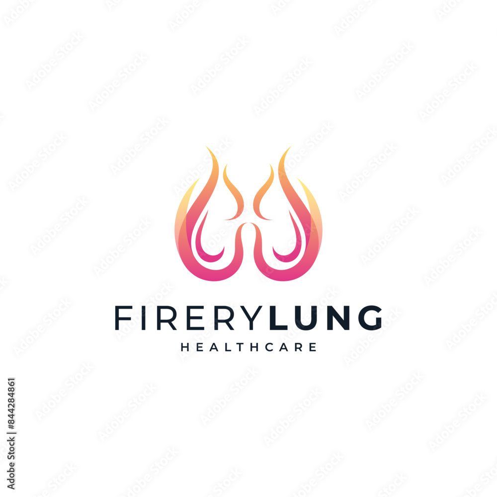 lung burn for health and lung care logo lung burn for health and lung care logo