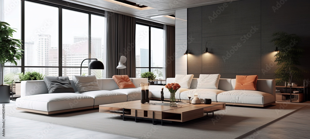 living room indoor space with sofa living room indoor space with sofa