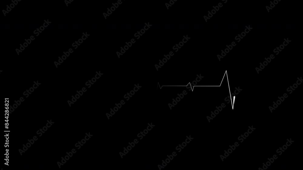 Heartbeat line, Test cardiogram cardiograph oscilloscope screen, ECG cardiogram, black background. Heartbeat line, Test cardiogram cardiograph oscilloscope screen, ECG cardiogram, black background.
