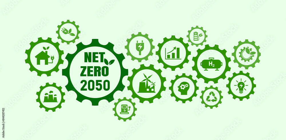 Net Zero Greenhouse Gas Emissions By 2050 Carbon Neutral Net Zero