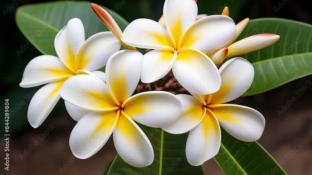 white frangipani flowers white frangipani flowers