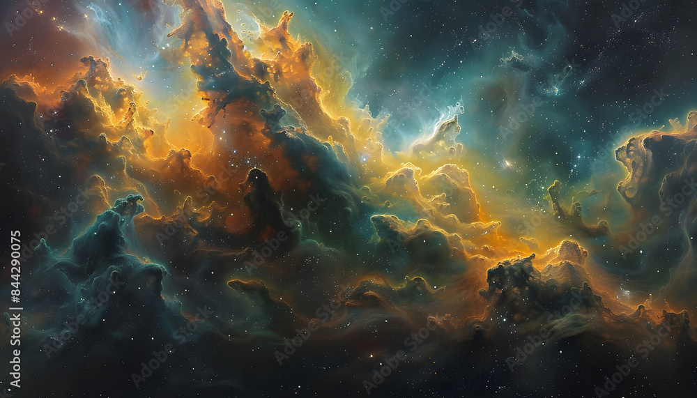 Fototapeta premium space background