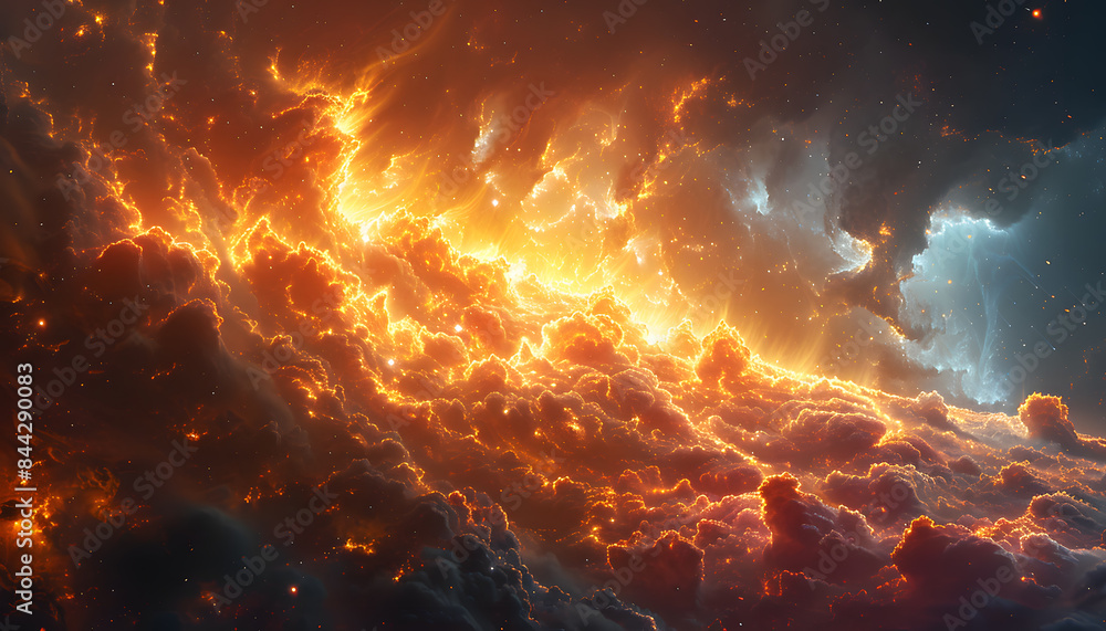 Fototapeta premium space background