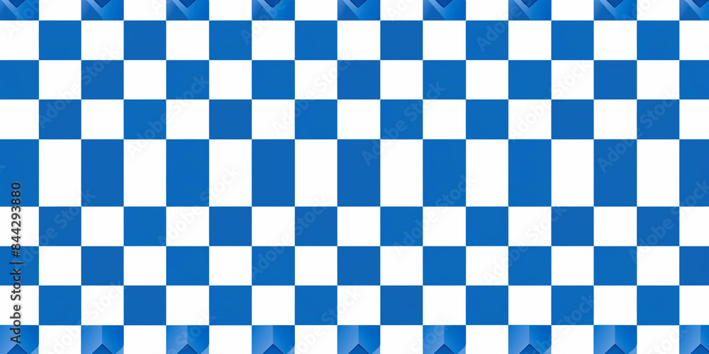 A light and dark blue checkerboard design with white background A light and dark blue checkerboard design with white background