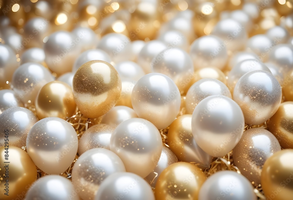 Gold balloons background glitter golden wedding bokeh copy space abstract backdrop, banner poster header design Gold balloons background glitter golden wedding bokeh copy space abstract backdrop, banner poster header design