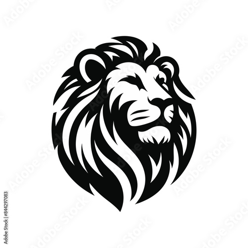 Wallpaper Mural Lion Head Logo Torontodigital.ca