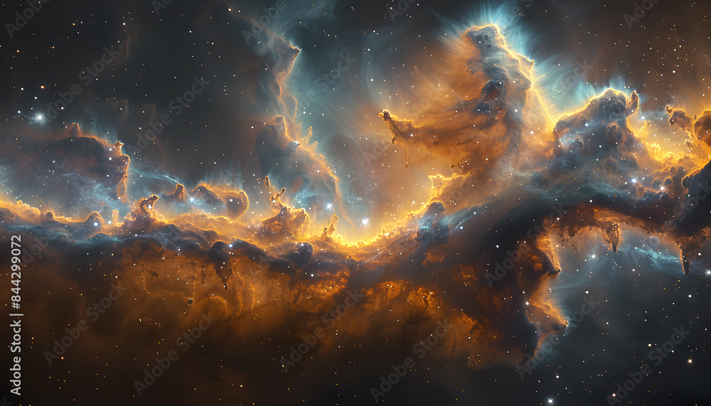 Obraz premium space background
